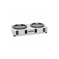 Bunn WX2-Low Profile Double Coffee Warmer, 0 6310.0004